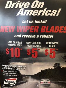 Might Wiper Blade Rebates