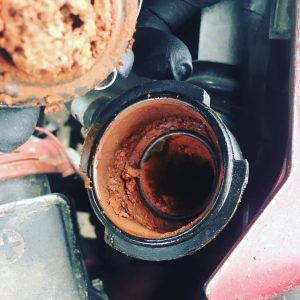 Coolant system gunk